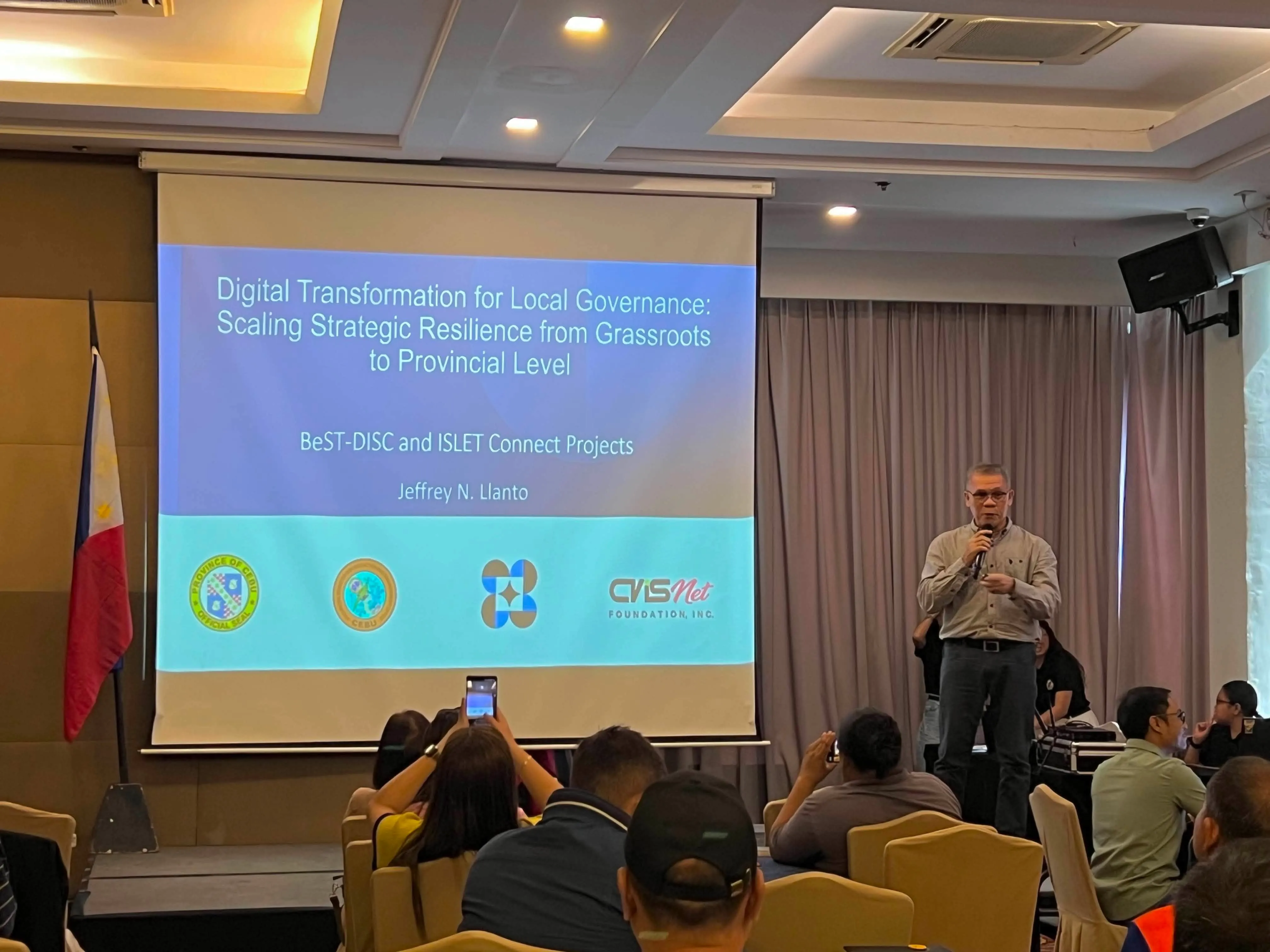 CVISNET Showcases BeST at 2nd Quarter League of LDRRMOs Meeting